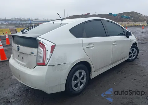 2013 Toyota Prius Two z USA, uszkodzony, nr VIN JTDKN3DU6D0352093